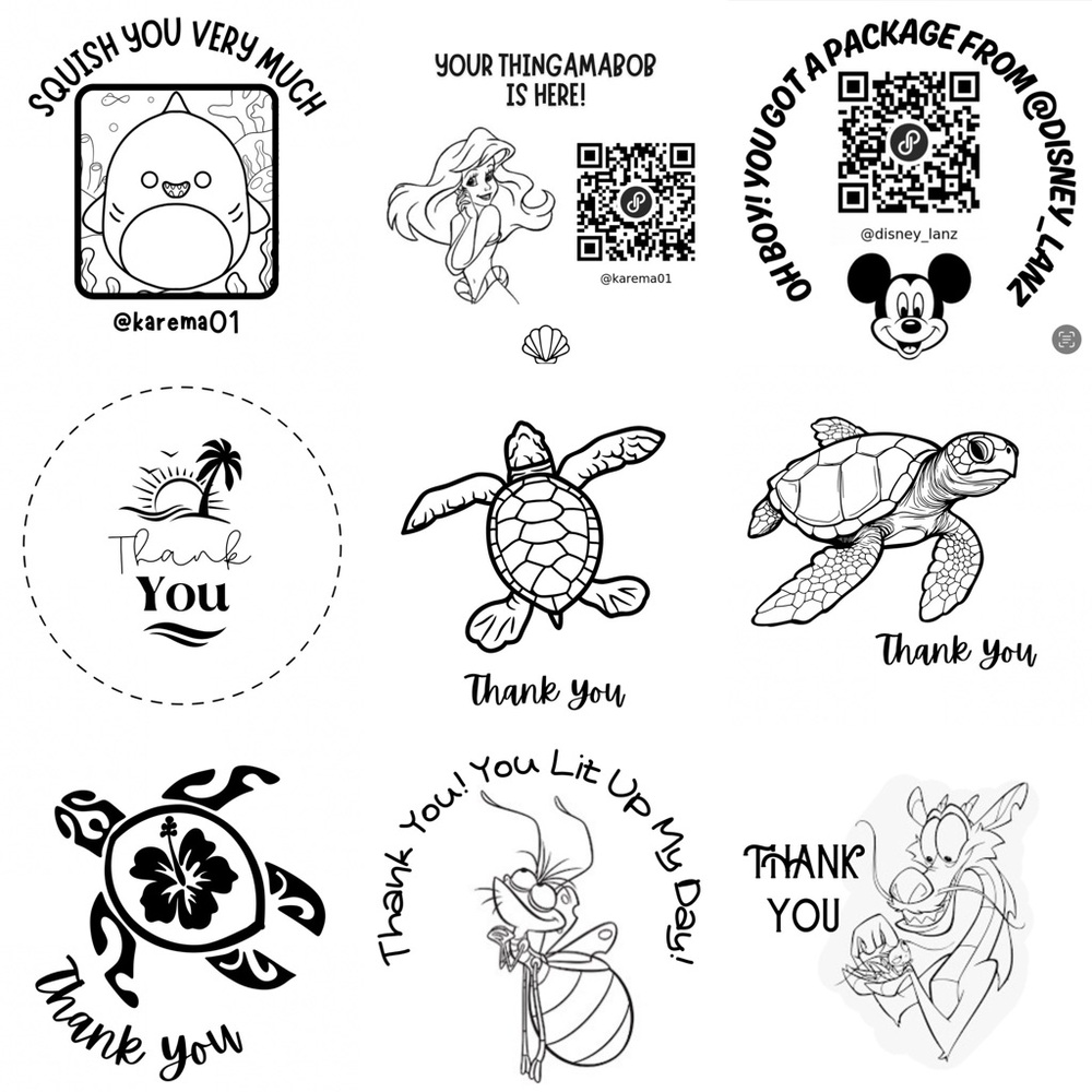 Custom Set of 100 2” Stickers - Picture 11 of 16